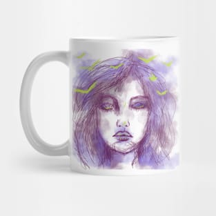 Sky face Mug